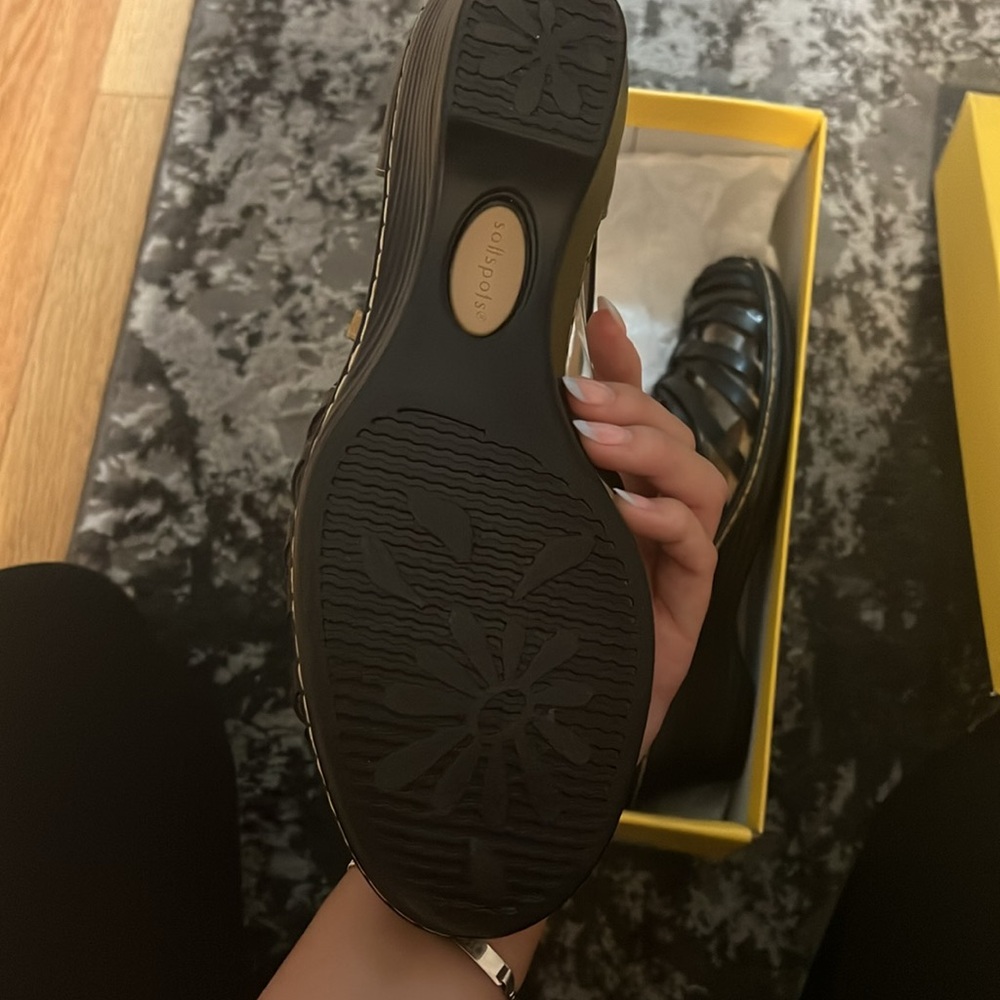 Softspots Tatianna black size 8.5 women’s - Picture 6 of 6